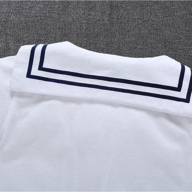 Newborn Baby Boy Clothes Playsuit Sailor Navy Romper Short Sleeve Jumpsuit