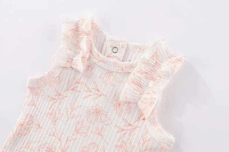 Kiddiezoom 5 Pcs/Lot Four Seasons Fashion Cartoon Short Sleeve Baby Boy Girl Bodysuits Soft 100%Cotton Newborn Onesies Clothes
