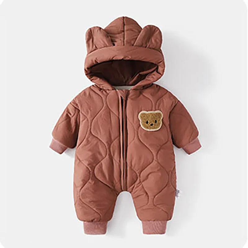  Winter Baby Outwear Clothing Fur Lining Warm Toddler