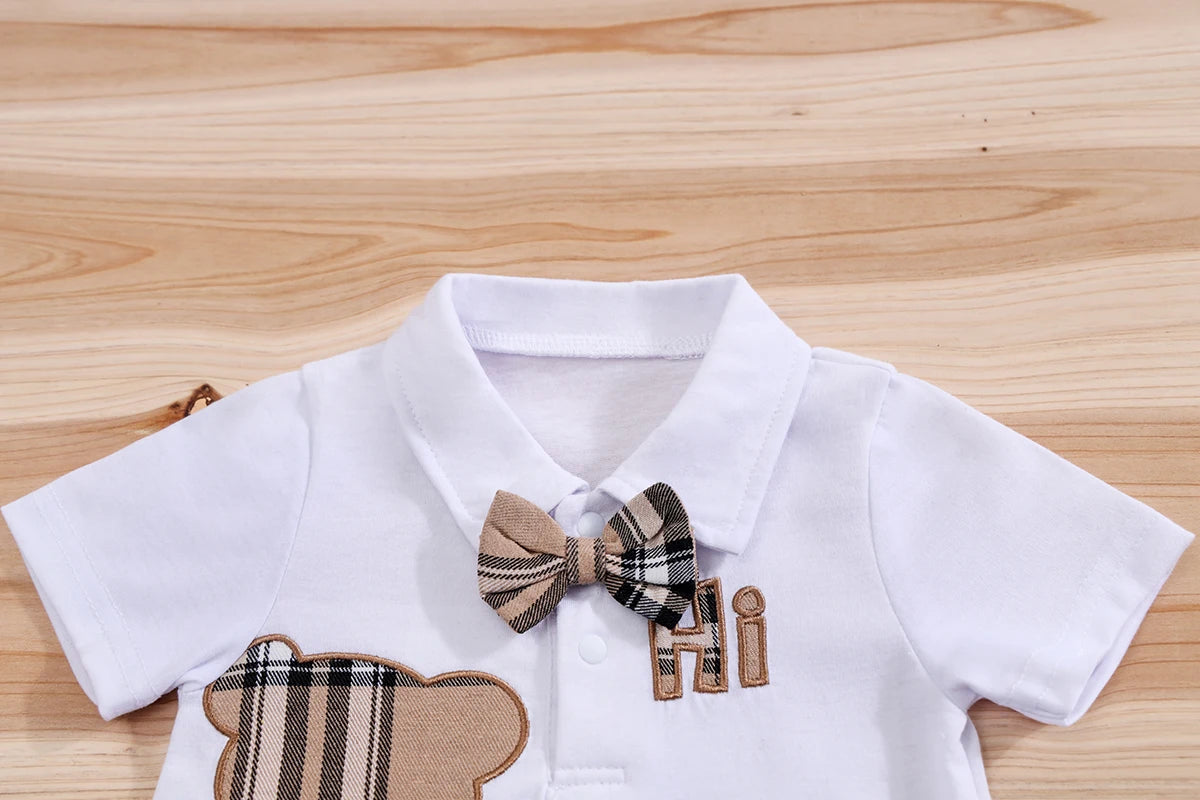 2PCS IURNXB Baby Clothes Sets Short