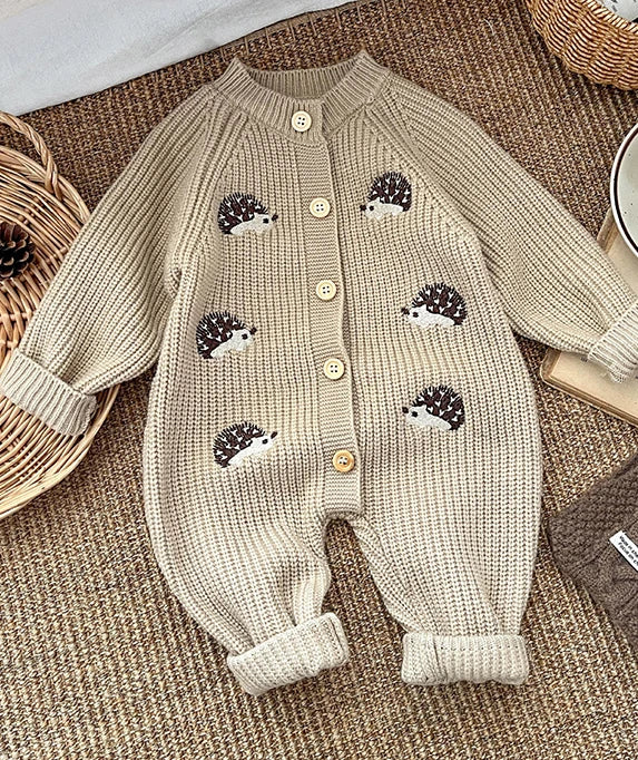 New Baby Clothes Animal Embroidery
