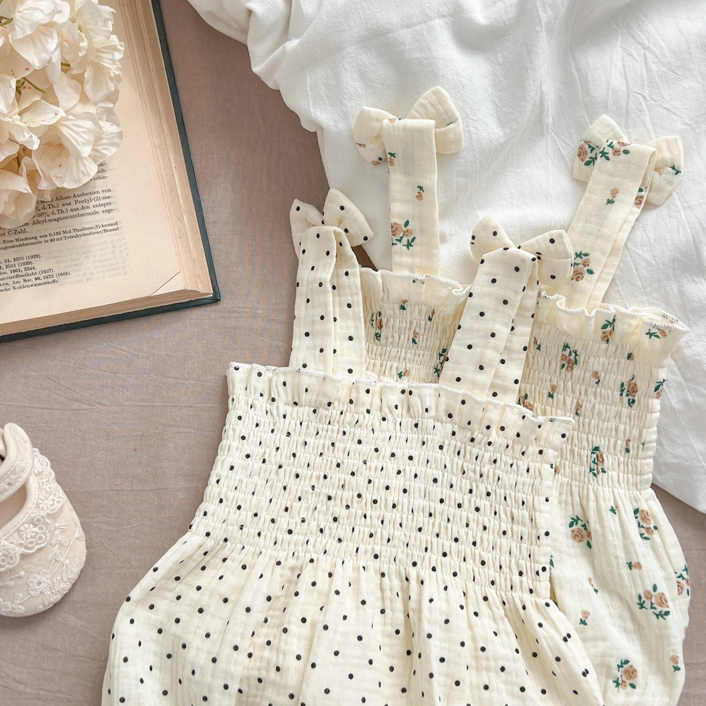 Summer Outfit Kids Baby Clothes Cotton Sleeveless Rompers