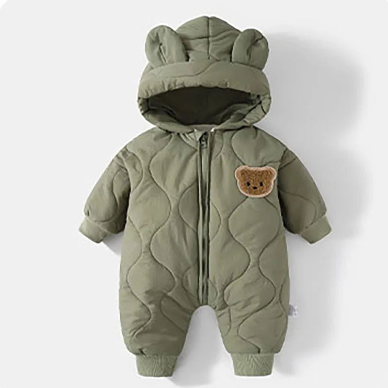 ﻿ Winter Baby Outwear Clothing Fur Lining Warm Toddler