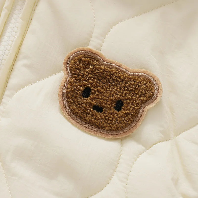 ﻿ Winter Baby Outwear Clothing Fur Lining Warm Toddler