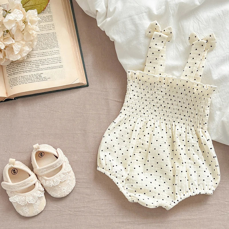 Summer Outfit Kids Baby Clothes Cotton Sleeveless Rompers