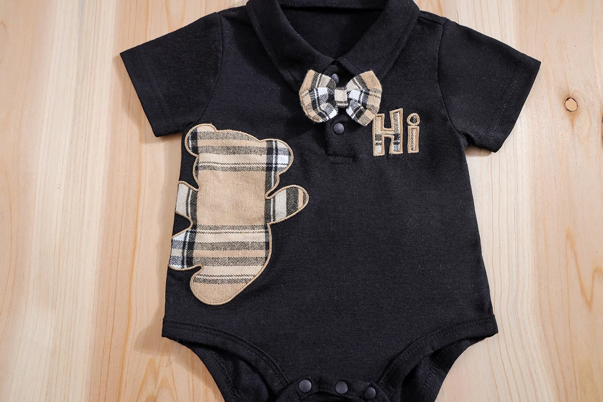 2PCS IURNXB Baby Clothes Sets Short