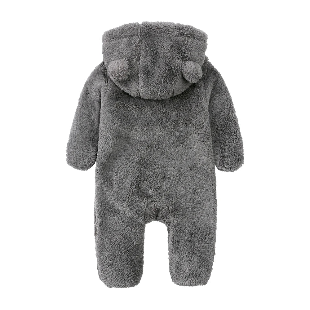 Baby Rompers Infant Clothes Winter Newborn Baby Boy Girl Zipper Bodysuit