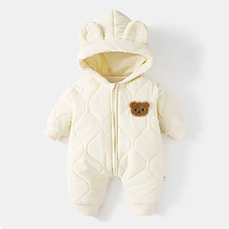 ﻿ Winter Baby Outwear Clothing Fur Lining Warm Toddler
