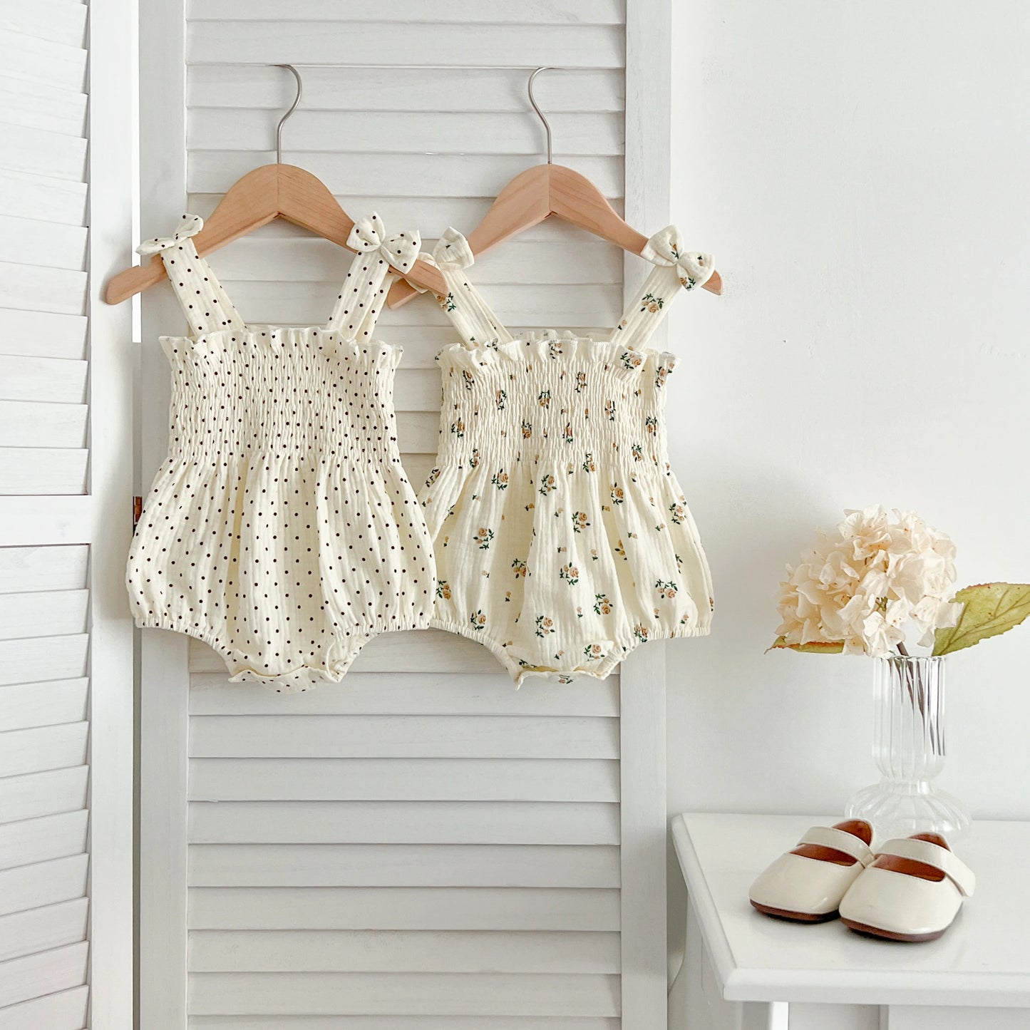 Summer Outfit Kids Baby Clothes Cotton Sleeveless Rompers