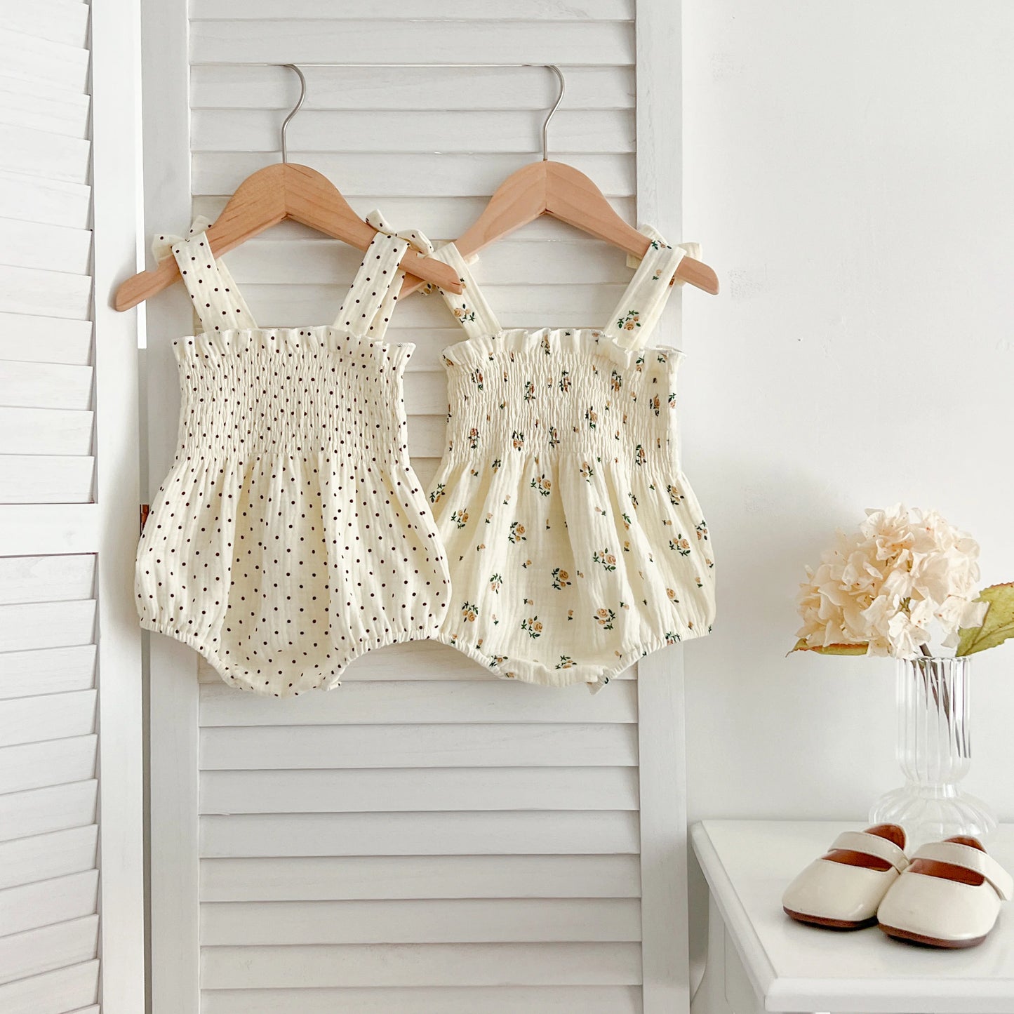 Summer Outfit Kids Baby Clothes Cotton Sleeveless Rompers