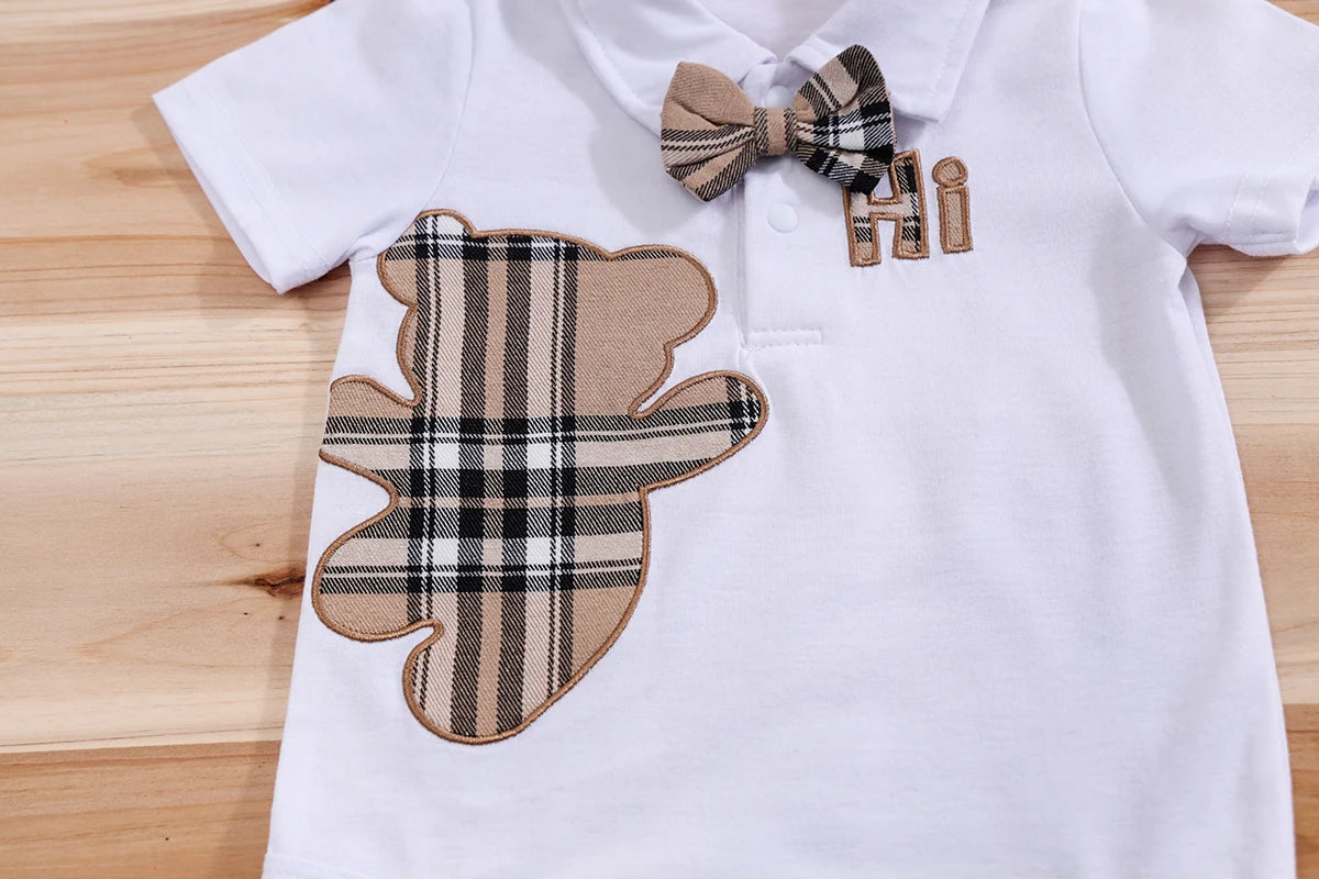2PCS IURNXB Baby Clothes Sets Short