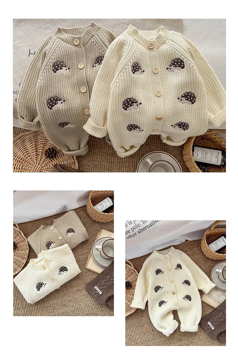 New Baby Clothes Animal Embroidery