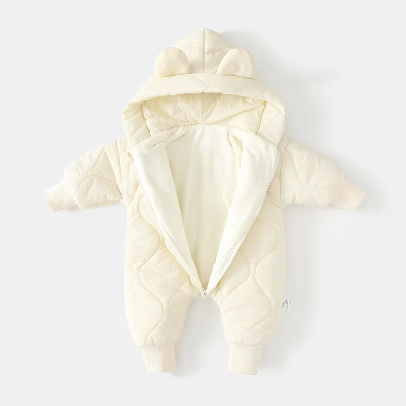 ﻿ Winter Baby Outwear Clothing Fur Lining Warm Toddler