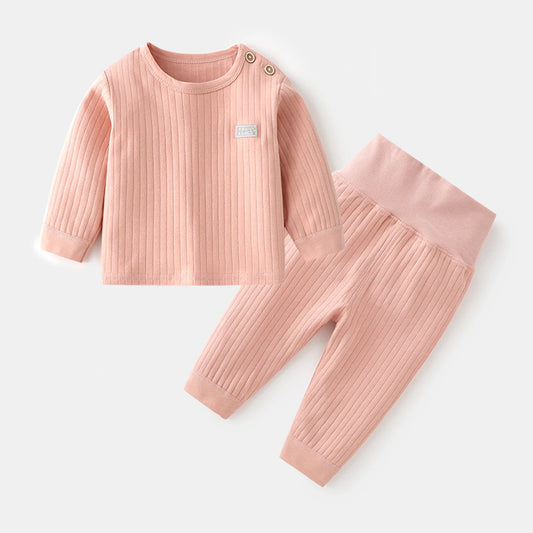 Autumn Winter Thermal Underwear Suit Baby Clothing Sets