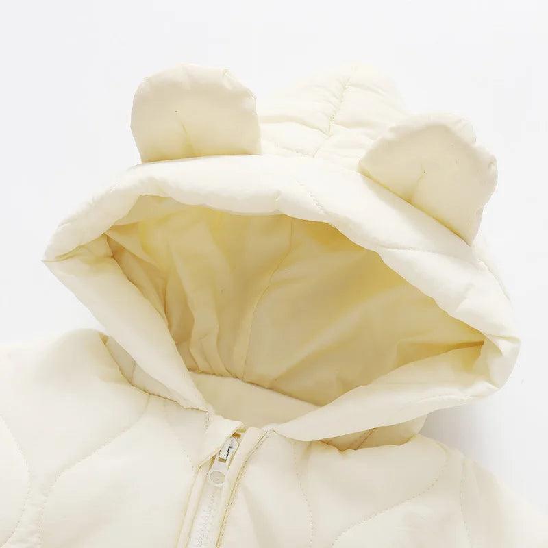﻿ Winter Baby Outwear Clothing Fur Lining Warm Toddler