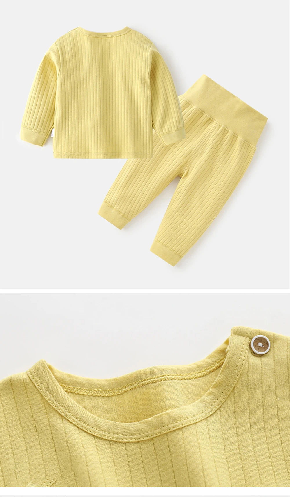Autumn Winter Thermal Underwear Suit Baby Clothing Sets