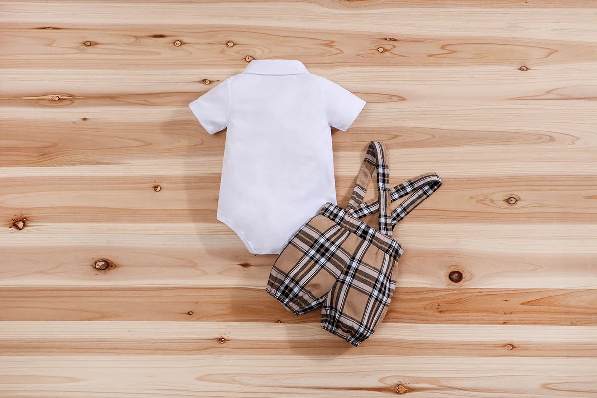 2PCS IURNXB Baby Clothes Sets Short